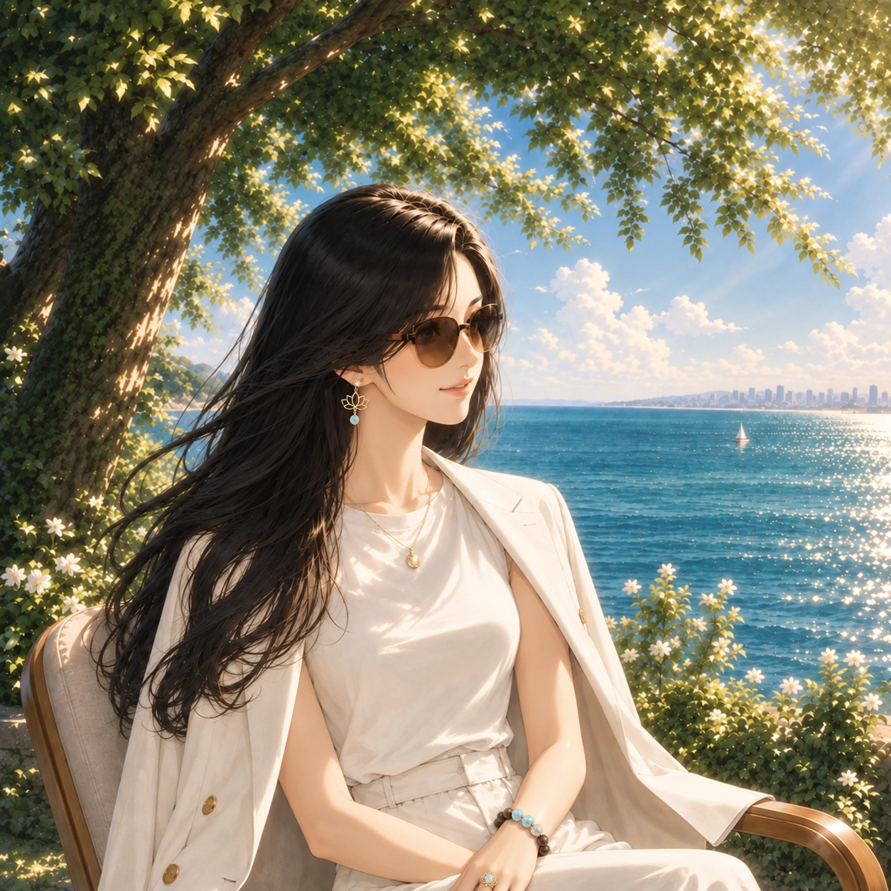 Camille O.Y 创始人插画肖像